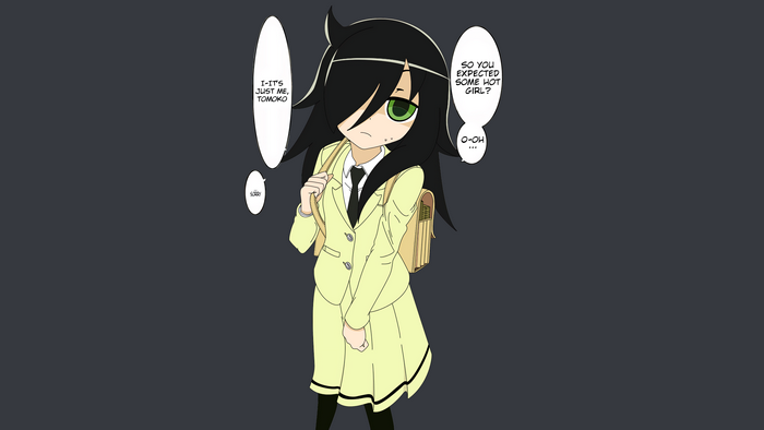 Tomoko Kuroki from WataMote