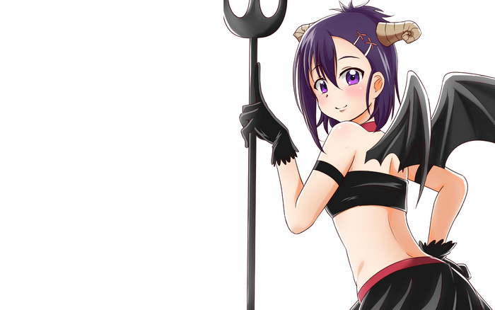 Tsukinose April as a demon
