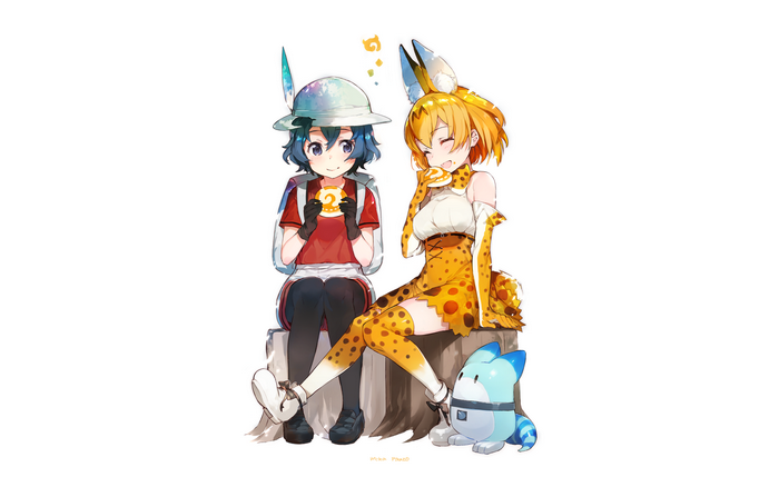 Serval from Kemono Friends and friend