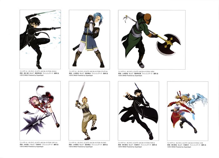 Characters from Sword Art Online