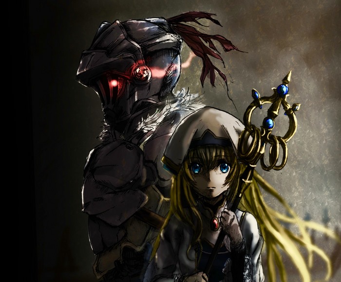 Priestess and Goblin Slayer from Goblin Slayer