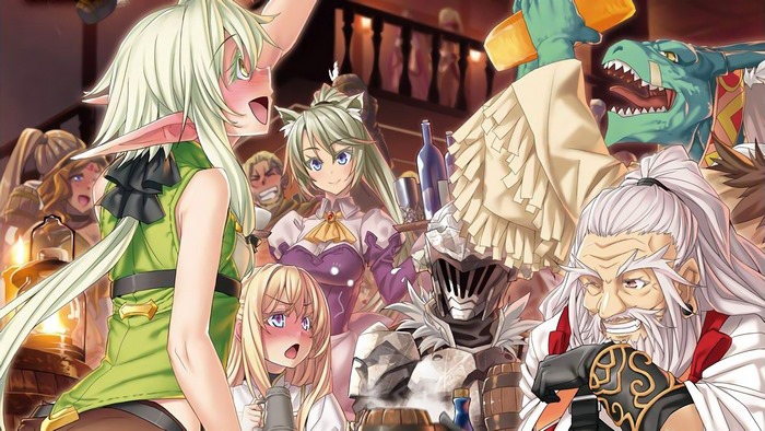 Priestess from Goblin Slayer in Tavern Celebration
