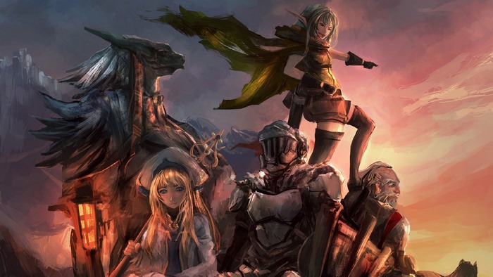 Priestess from Goblin Slayer at Sunset
