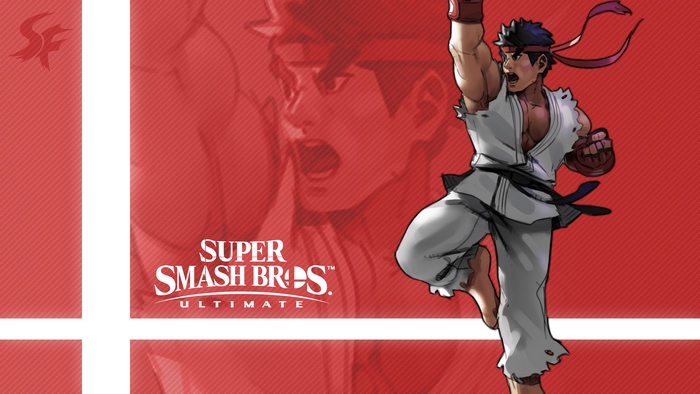 Ryu from Street Fighter in Super Smash Bros. Ultimate