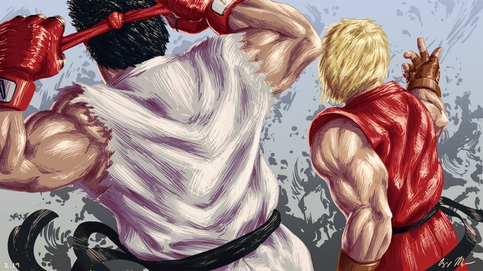 Ryu and Ken from Street Fighter