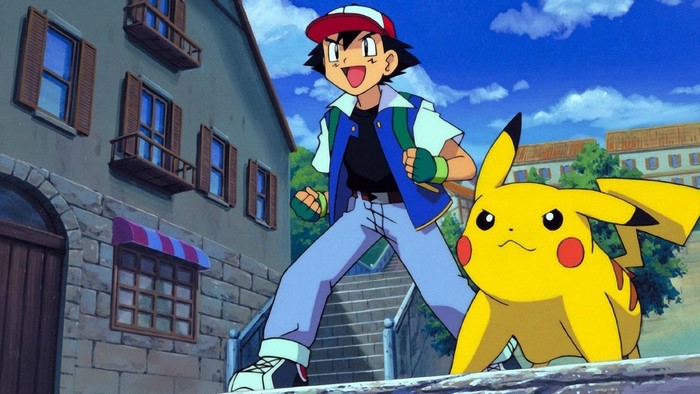 Ash Ketchum and Pikachu from Pokémon