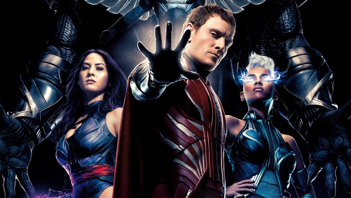 Magneto, Psylocke, and Storm from X-Men: Apocalypse