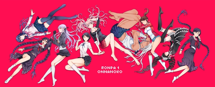 Danganronpa 1 Onnanoko characters