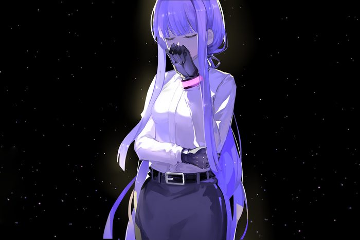 Kyoko Kirigiri from Danganronpa