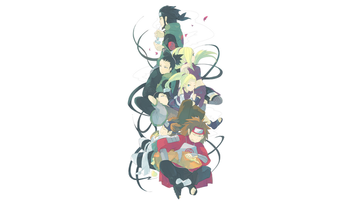 Shikamaru Nara and friends from Naruto