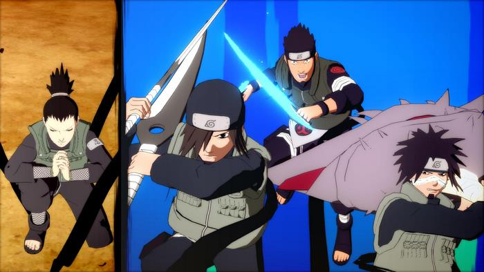 Shikamaru Nara and allies in Naruto