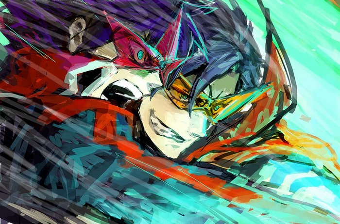 Simon from Tengen Toppa Gurren Lagann