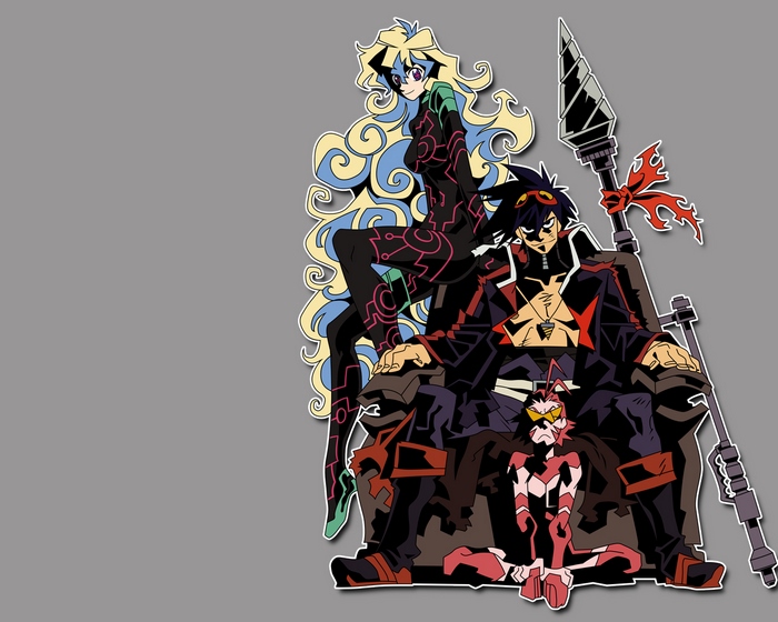 Simon and Nia from Tengen Toppa Gurren Lagann