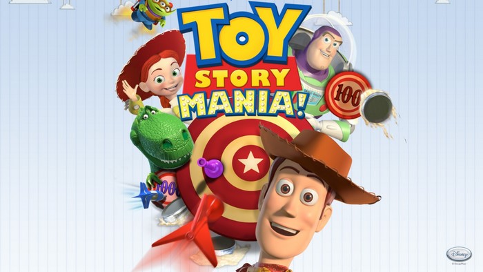 Toy Story Mania! Buzz Lightyear Woody Jessie Rex