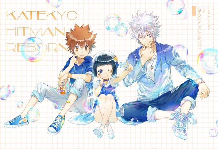 Katekyo Hitman Reborn! Characters with Bubbles