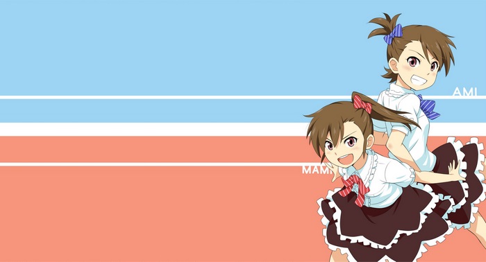Ami and Mami Futami from The Idolmaster