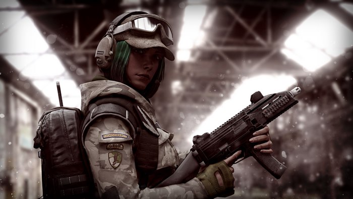 Ela from Tom Clancy's Rainbow Six Siege