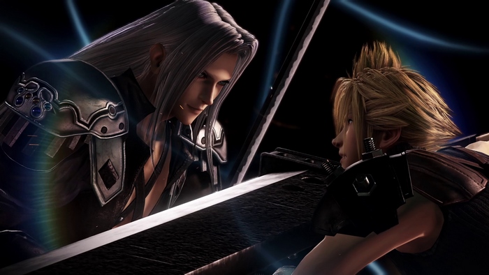 Sephiroth and Cloud from Final Fantasy VII