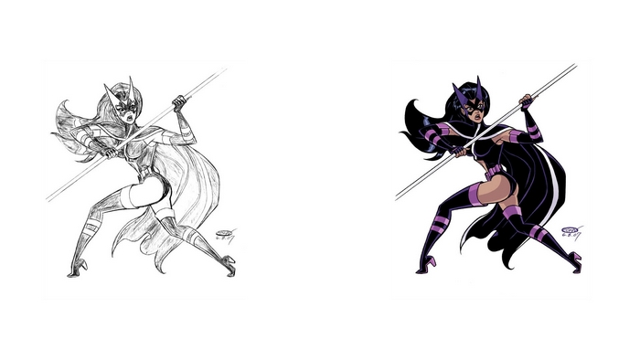 Huntress from DC Comics