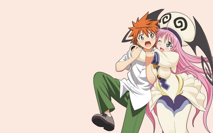 Rito and Lala from To LOVE-Ru