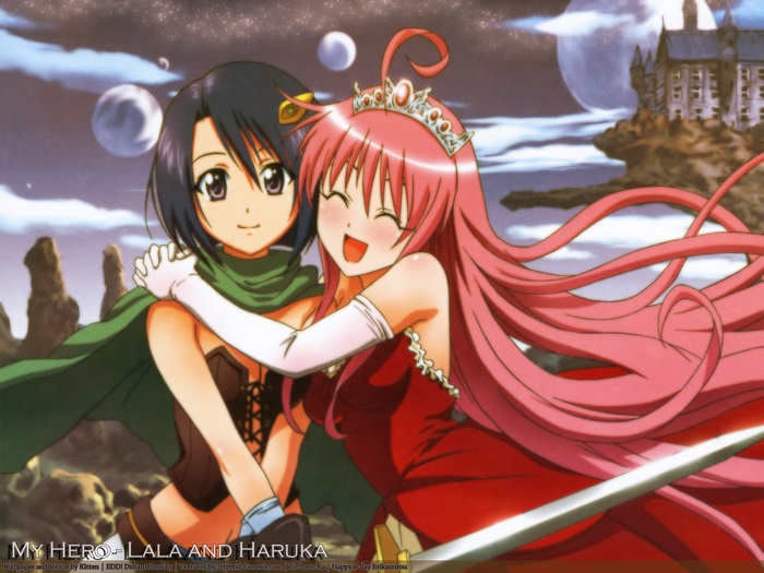 Lala and Haruka from My Hero