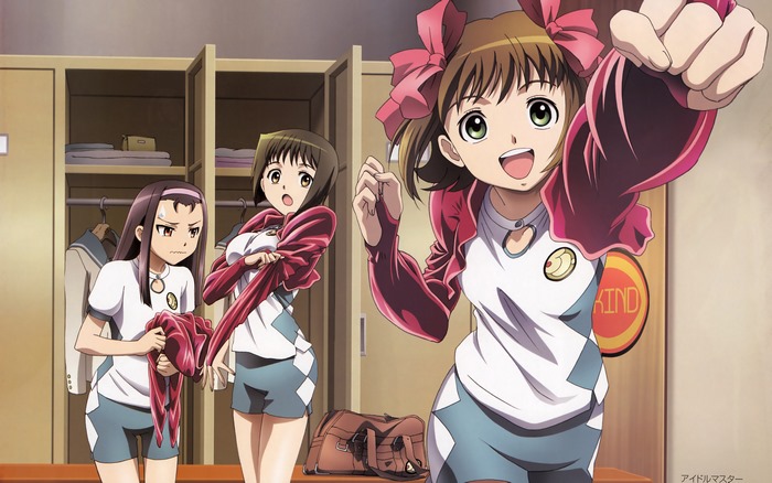 The Idolmaster Yukiho Hagiwara in locker room