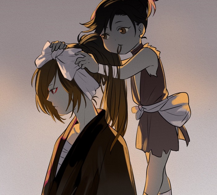 Dororo and Hyakkimaru from Dororo