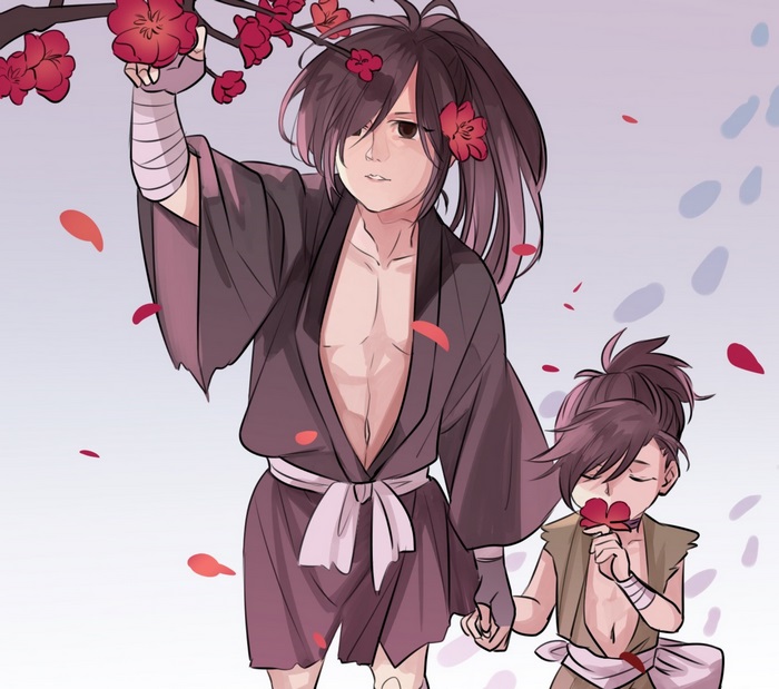 Hyakkimaru and Dororo from Dororo