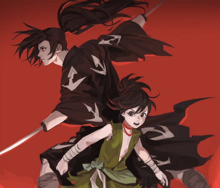 Hyakkimaru and Dororo from Dororo