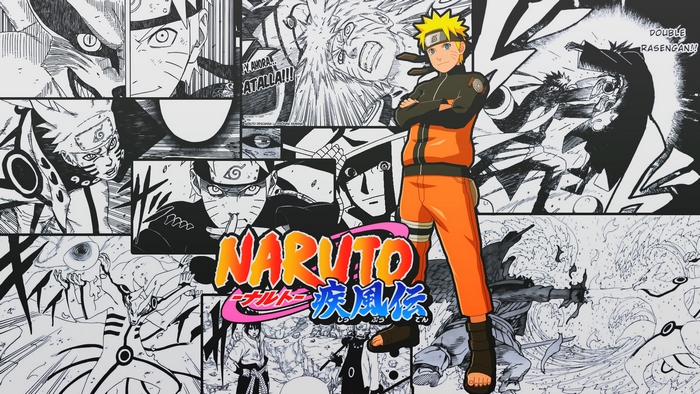 Naruto Uzumaki from Naruto Shippuden with Kyubi