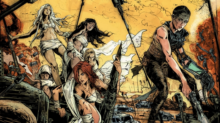 Imperator Furiosa and the Wives from Mad Max