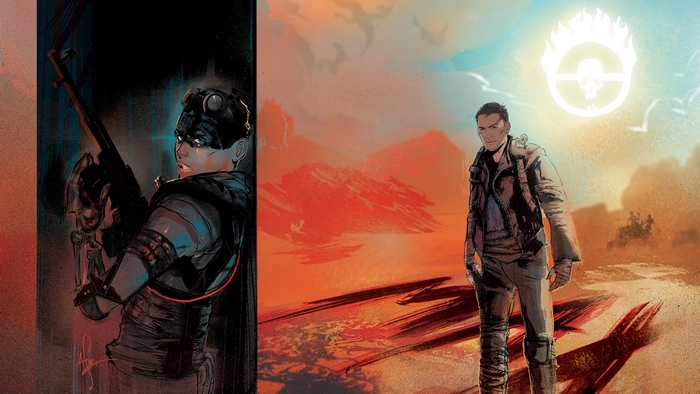 Imperator Furiosa and Max Rockatansky from Mad Max