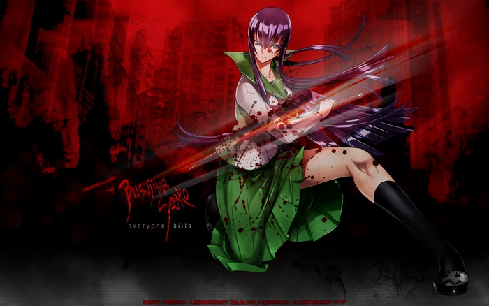 Saeko Busujima from Highschool of the Dead