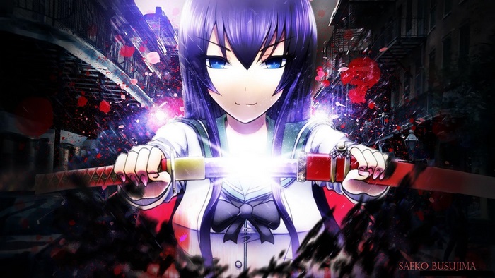 Saeko Busujima from Highschool of the Dead