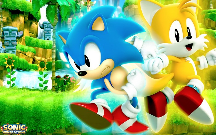 Sonic the Hedgehog and Tails from Sonic Generations