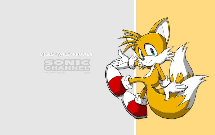 Miles "Tails" Prower from Sonic Channel