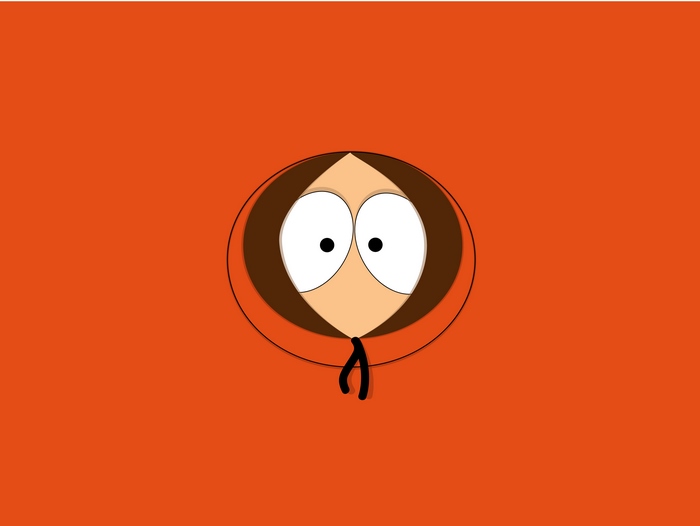 Kenny McCormick from South Park