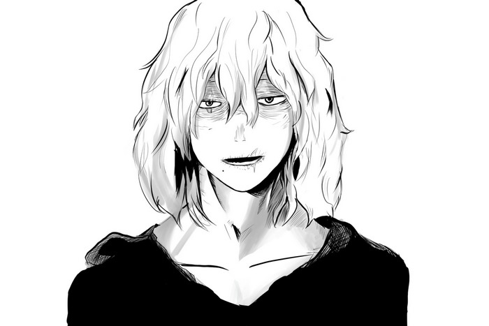 Tomura Shigaraki from My Hero Academia