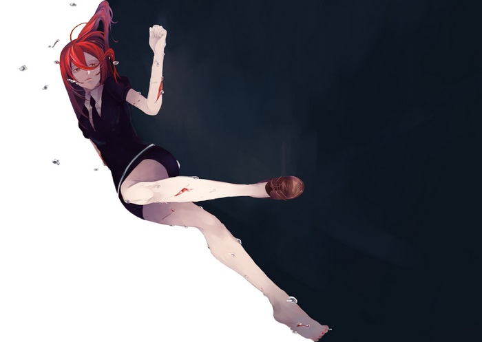 Cinnabar from Houseki no Kuni underwater