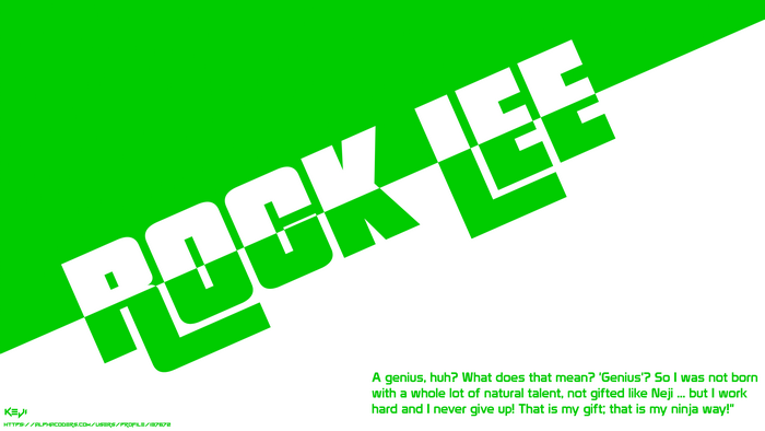 Rock Lee from Naruto