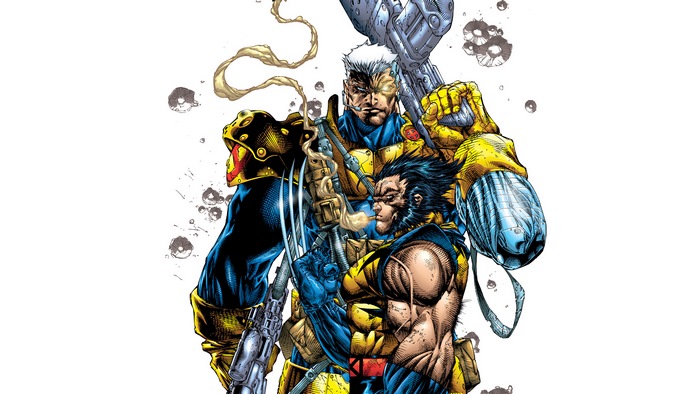 Cable and Wolverine from Marvel Comics