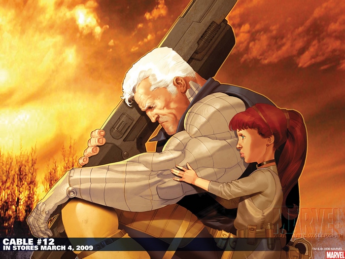 Cable #12 Comic Book Cover