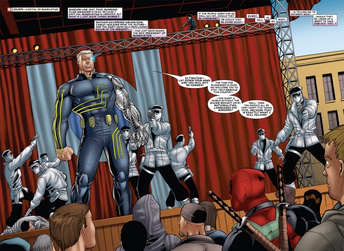 Cable and Deadpool in Rumekistan
