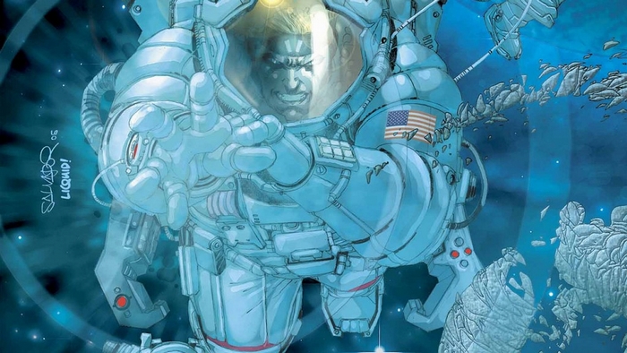 Cable in a Spacesuit
