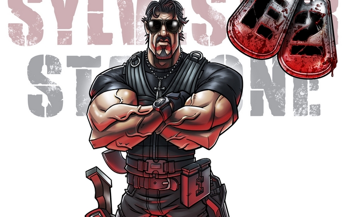 Barney Ross from The Expendables
