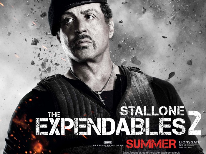 Sylvester Stallone in The Expendables 2
