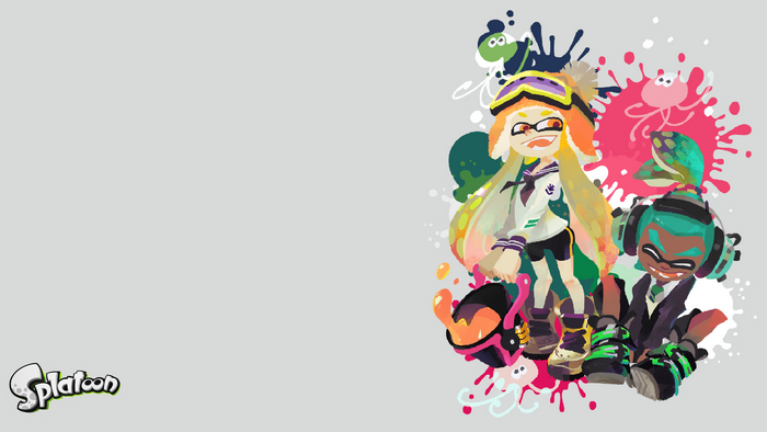 Inkling characters from Splatoon