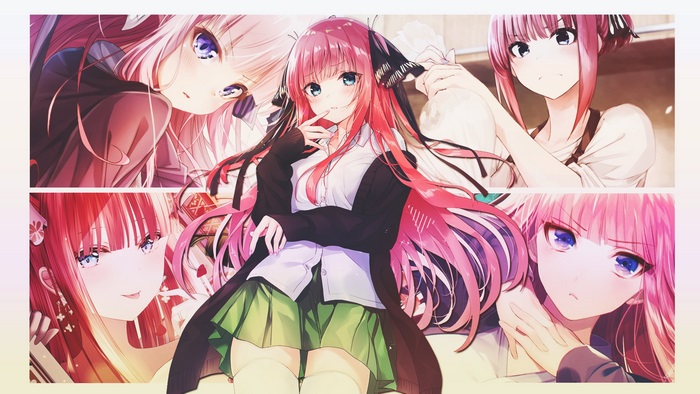 Nino Nakano in Varied Emotions and Settings