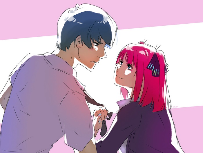 Nino Nakano from The Quintessential Quintuplets