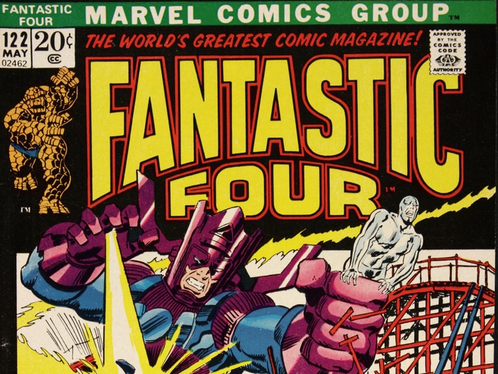 Fantastic Four #122 Galactus and Silver Surfer